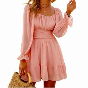 Ruffle Mini Dress